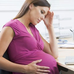 Стресс во время беременности способствует появлению инфекций у детей