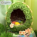 Гнездо с пасхальными яйцами своими руками