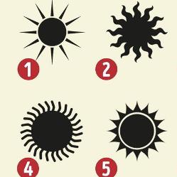 Очень солнечный ТЕСТ: Выберите СОЛНЦЕ и узнайте скрытые черты вашего характера