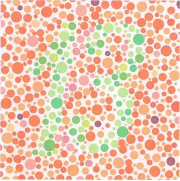 Картинки офтальмолога для водителей на цветоощущение с ответами