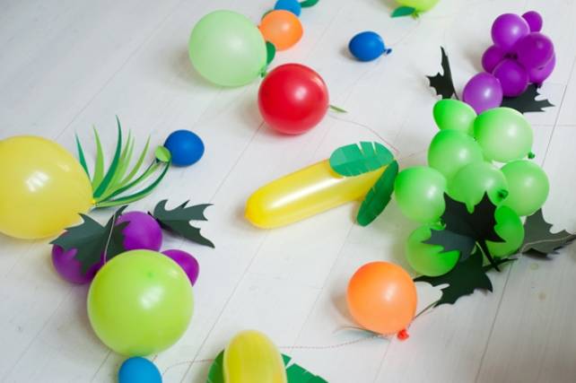 Поделки из шариков — 84 фото схем и идей применения воздушных шаров