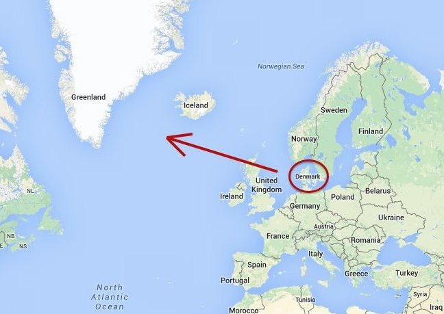 Исландия на карте фото