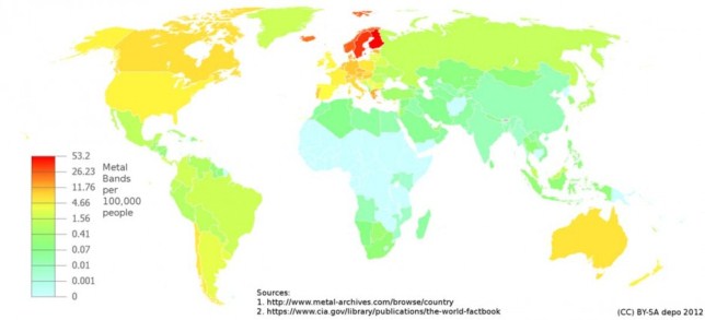 Карта скопления людей онлайн